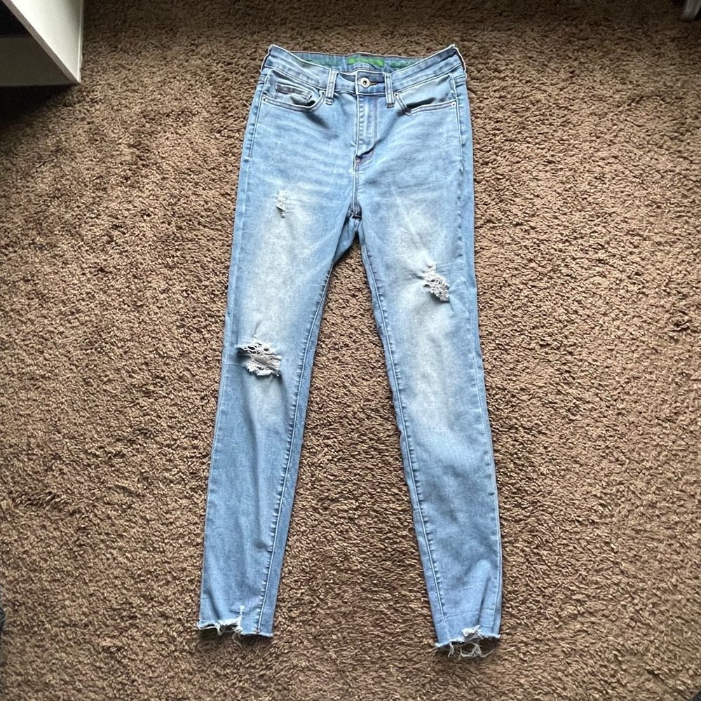 S.O.N.G. Eco Love distressed skinny jeans size 7/28